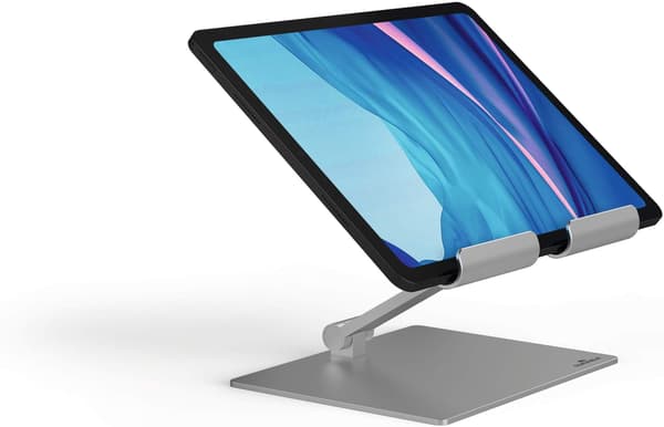 Durable Rise -tabletthållare, silver
