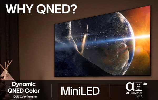 LG 50" QNED 87 4K Mini-LED TV (2025)