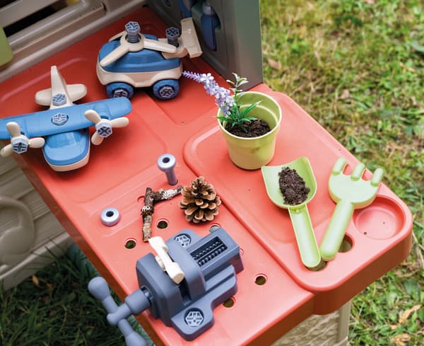 Smoby Life Nature lekstuga och pysselhörna
