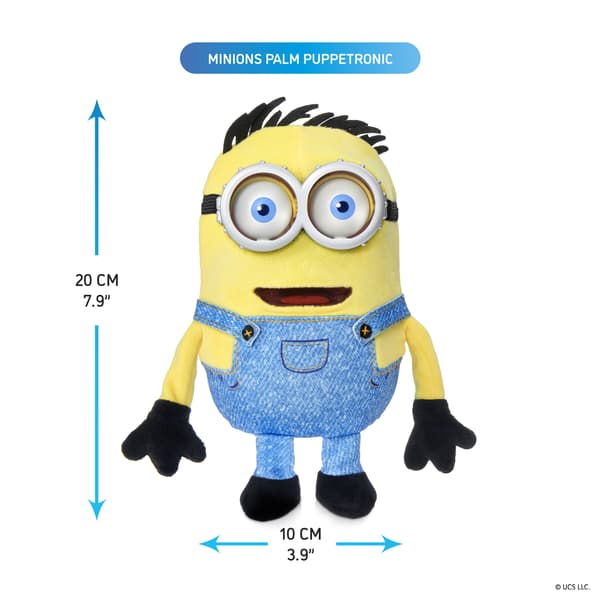 Minions Henry Puppetronic interaktiv mjukisdjur, 25 cm