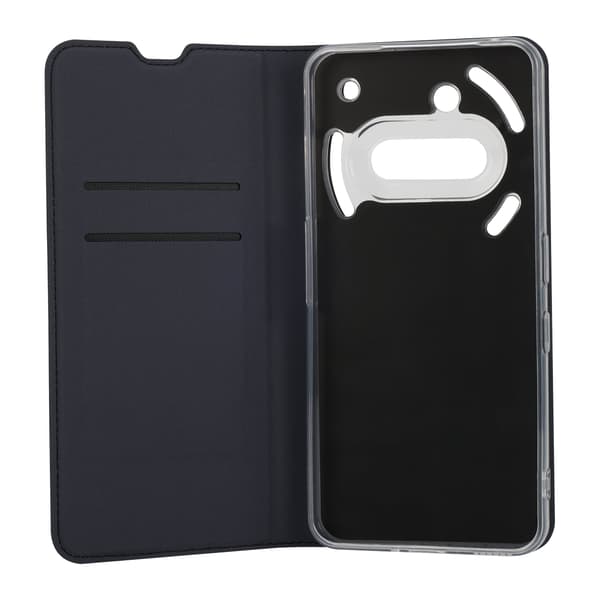 FoneKit BookCase skyddsfodral, Nothing Phone (3a), svart