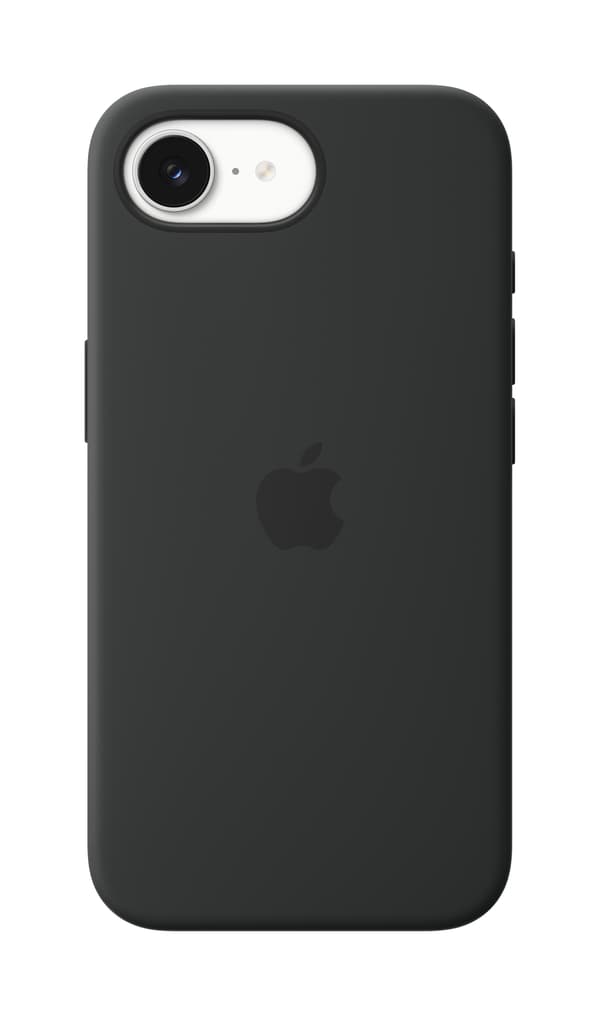 Apple iPhone 17e silikonskal, svart (MHWD4)