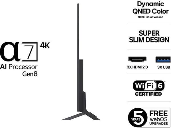 LG 55" QNED 82 – 4K TV (2025)