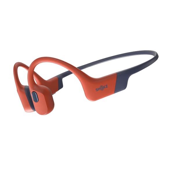 Shokz OpenSwim Pro benledningshörlurar, röd