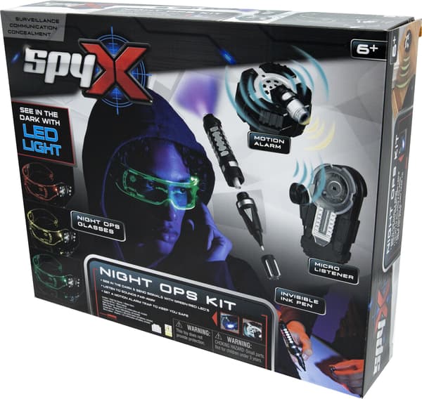 SpyX Night Ops Kit - spionens startpaket