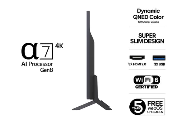 LG 65" QNED 84 – 4K TV (2025)