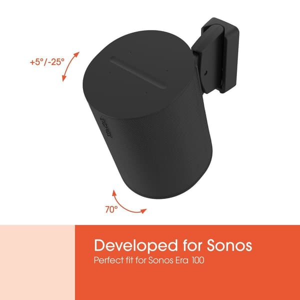 Vogel's SWM 4021 väggfäste Sonos ERA 100, svart