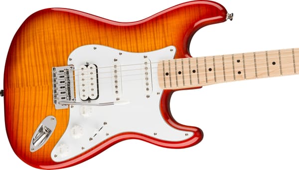 Squier Affinity Stratocaster FMT HSS -elgitarr, Sienna Sunburst