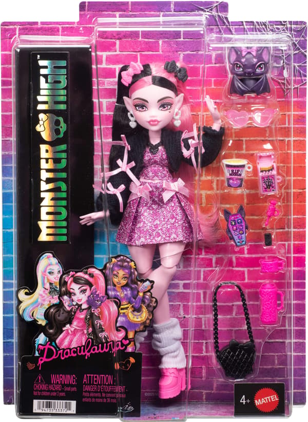 Monster High Draculaura modedocka