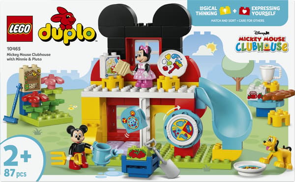 LEGO DUPLO Disney 10465 Musses klubbhus samt Mimmi och Pluto