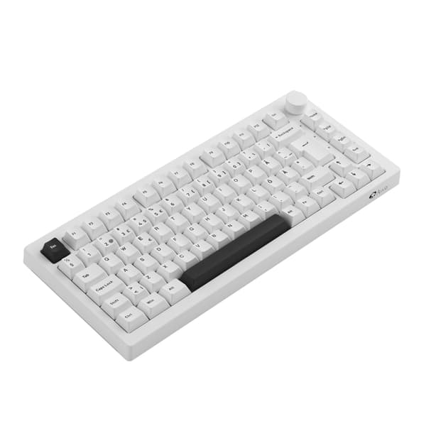 Akkogear 5075B Plus-S Black on White V3 Lavender RGB gamingtangentbord