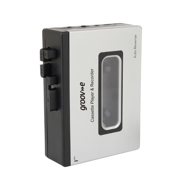 Groov-e PS530SR bärbar kassettbandspelare med Bluetooth