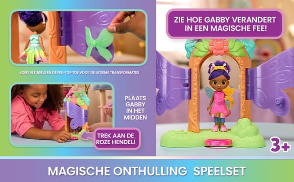 Gabby's Dockhus Älvamagisk Överraskningslekset