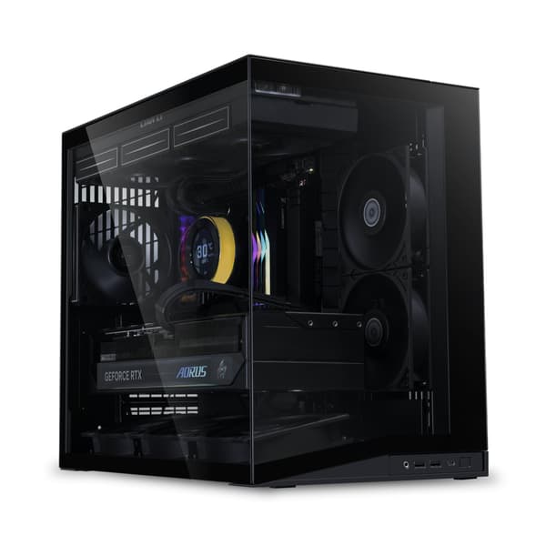 Lian Li O11D Mini V2 Flow ATX-chassi, svart