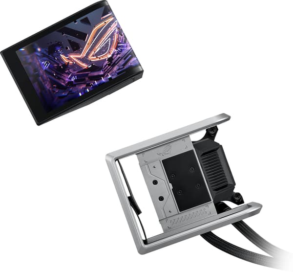 ASUS ROG RYUO IV 360 ARGB vätskekylningssystem, svart