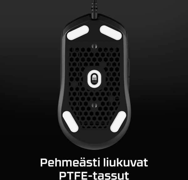 HyperX Pulsefire Haste 2 Gaming Mouse spelmus, vit