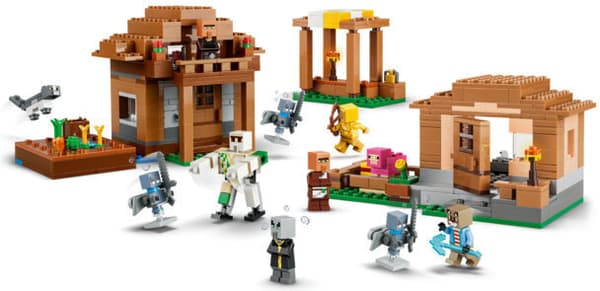 LEGO Minecraft 21596 - Angreppet på främlingbyn