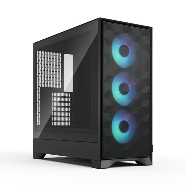 Fractal Design Pop 2 Air RGB ATX-chassi med sidofönster, svart