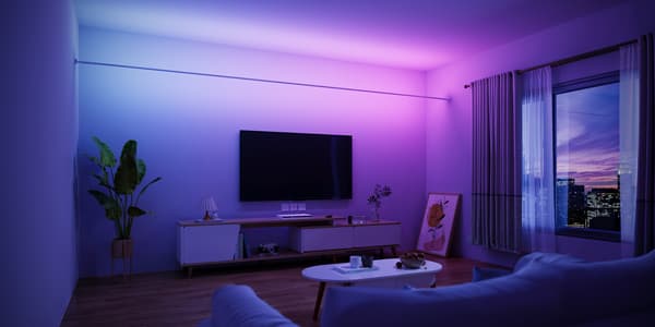 Govee Skyline Strip Light smart belysningsset, 4 m, vit