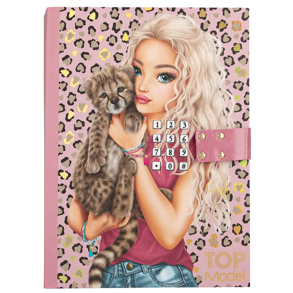 TOPModel dagbok med kod & musik, LEOHEART