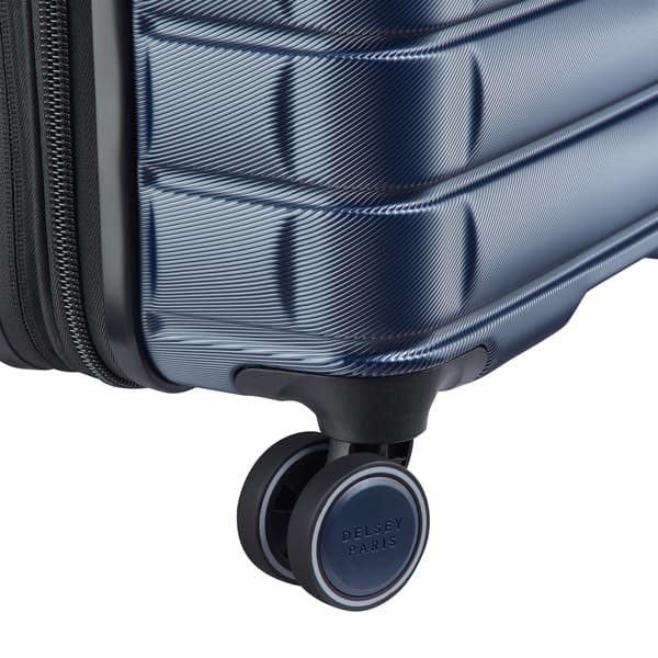 Delsey Elegance Expanderbar 66 cm resväska, blå