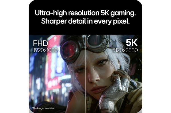 LG UltraGear evo AI GM9 27" Hyper Mini LED 5K-skärm