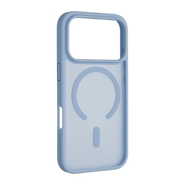 FoneKit MagSafe Soft Touch-skal, iPhone 18 Pro Max / 17 Pro Max, glaciär