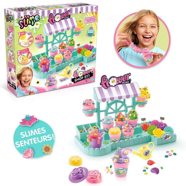 SO SLIME blomsterbutik slime- och lerset