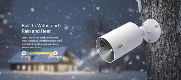 TP-LINK Tapo C410 övervakningskamera för utomhusbruk, 2 st