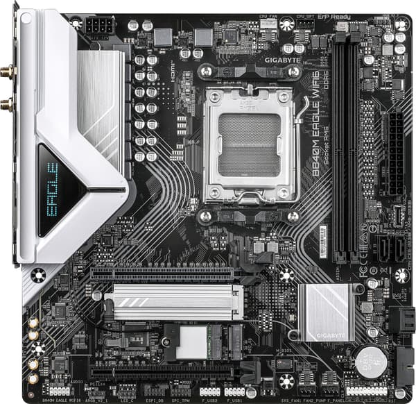 GIGABYTE B840M EAGLE WIFI6 mATX-moderkort
