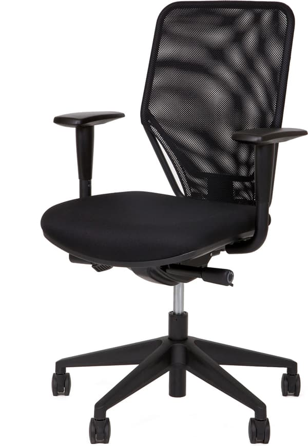 TC FREE 330 -arbetsstol, svart