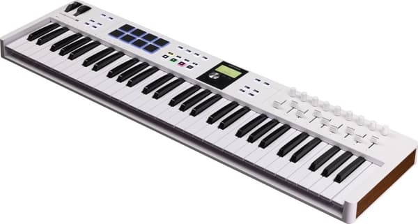 Arturia Keylab Essential 61 Mk3 MIDI-kontroller, vit