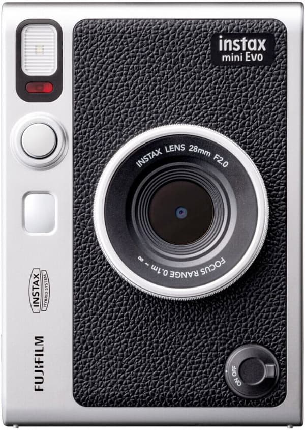 Fujifilm Instax Mini EVO Sofortkamera, USB-C, svart