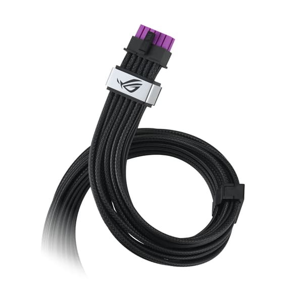 Asus ROG Equalizer 12V-2x6 PCIe strömkabel, svart