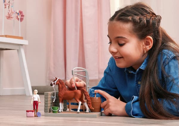 Schleich Sofias hästtvättplats
