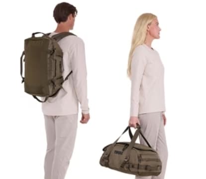 Thule Chasm duffelväska 40 L, Deep Khaki
