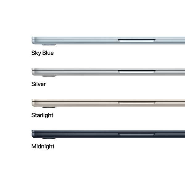Apple MacBook Air 13" M5 24 GB, 1 TB bärbar dator, silver