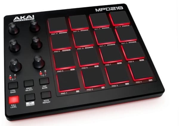 Akai MPD218 - MIDI-kontroller