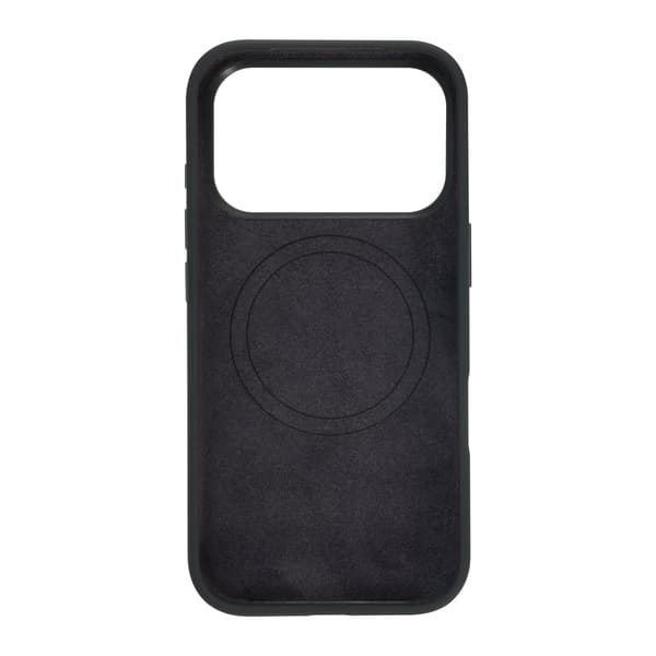 FoneKit MagSafe-kompatibelt Flytande Silikon Skyddsfodral, iPhone 17 Pro, svart