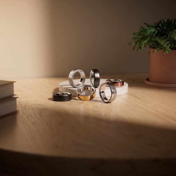 Oura Ring 4 smart ring, Gold, storlek 9