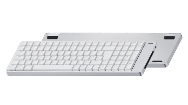 Lofree Flow 2 100 Kailh Void Silent Linear mekaniskt tangentbord, vit