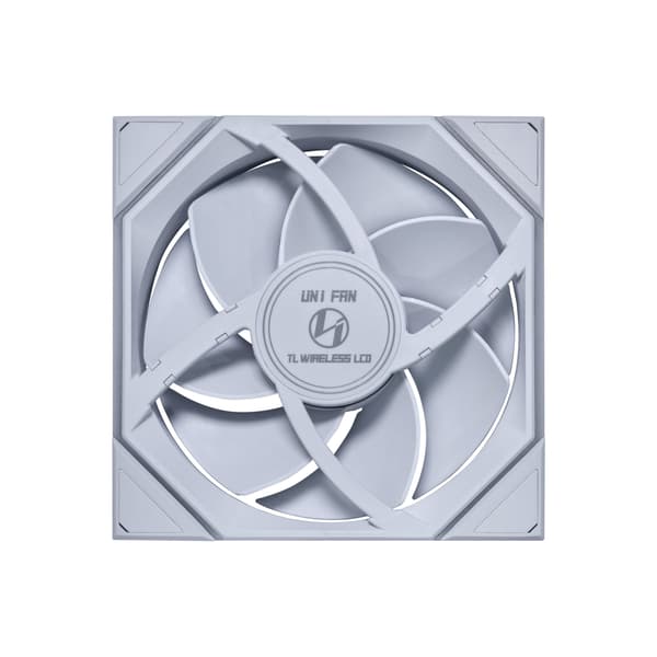 Lian Li UNI FAN TL-LCD Wireless Reverse 140 fläkt, vit