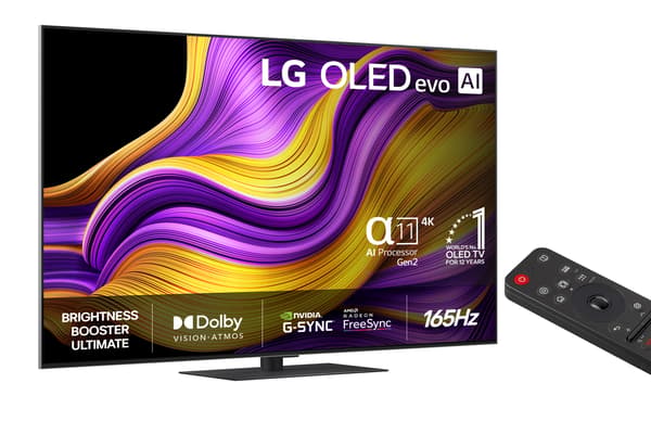 LG 65" OLED evo G5 – 4K TV med stativ (G59)