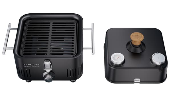 Everdure Cube Proflame 360 gasolportabelgrill, svart