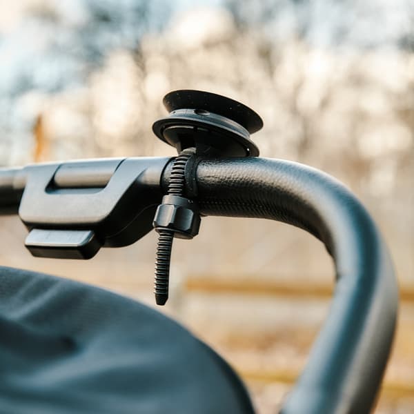 Fidlock Vacuum Styrebas Flex styrefäste, svart