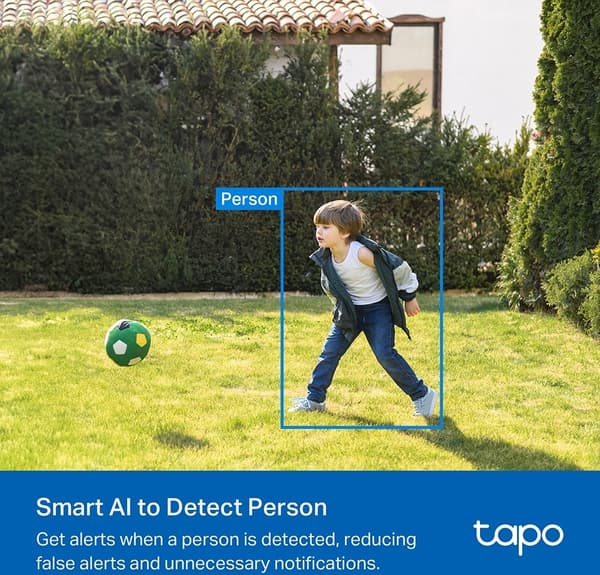 TP-LINK Tapo C410 övervakningskamera för utomhusbruk, 2 st