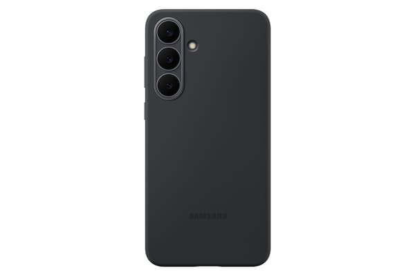 Samsung Galaxy S25 FE silikonfodral, svart