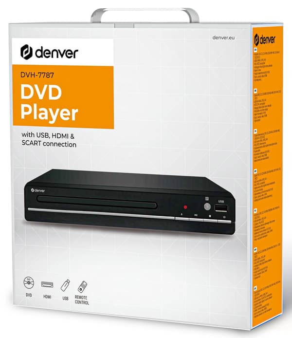 Denver DVH-7787 DVD-spelare