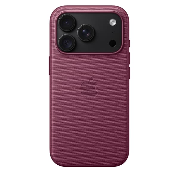 Apple iPhone 18 Pro TechWoven-skal med MagSafe, mullbärsröd
