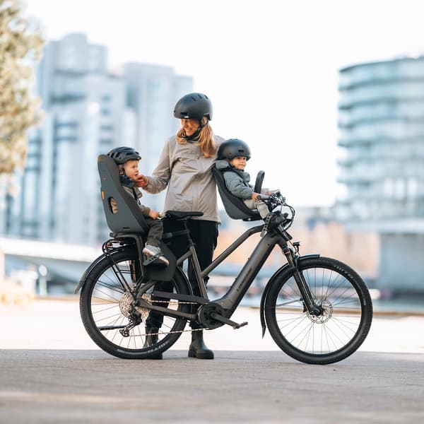 Thule Yepp Nexxt 2 Mini barnstol, frammontering, mörk skiffer